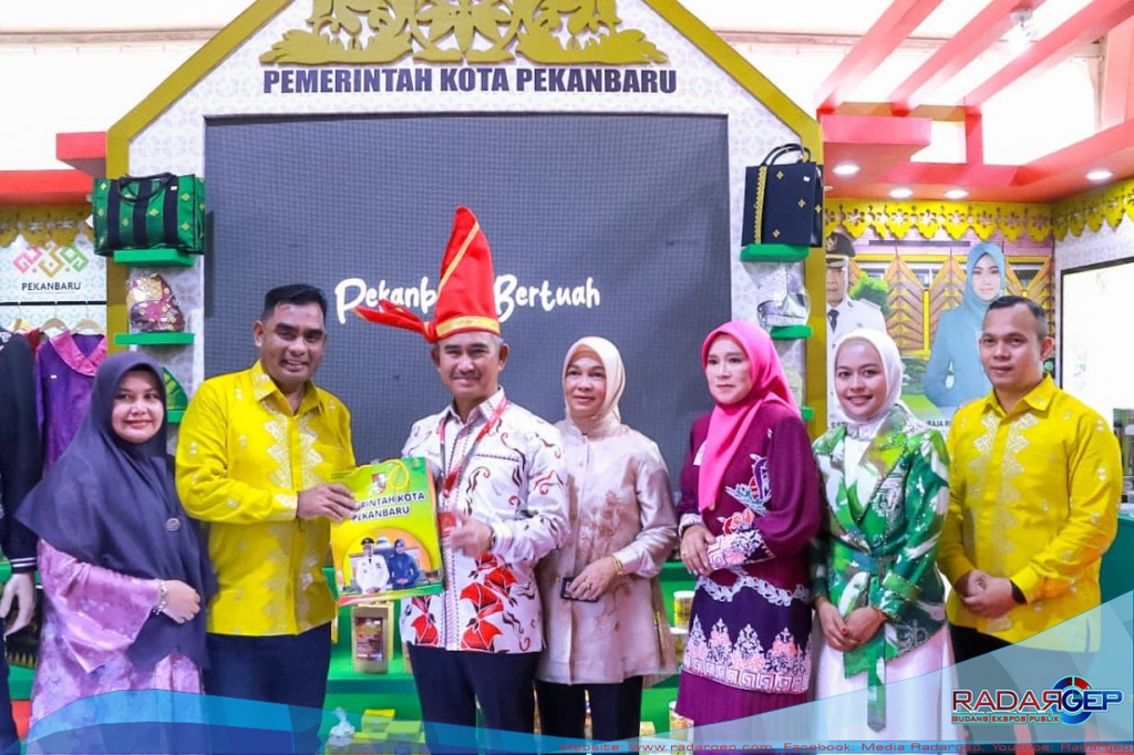 DPMPTSP Pekanbaru Perkenalkan Produk Unggulan UMKM Dalam ICE 2023 Di Makasar